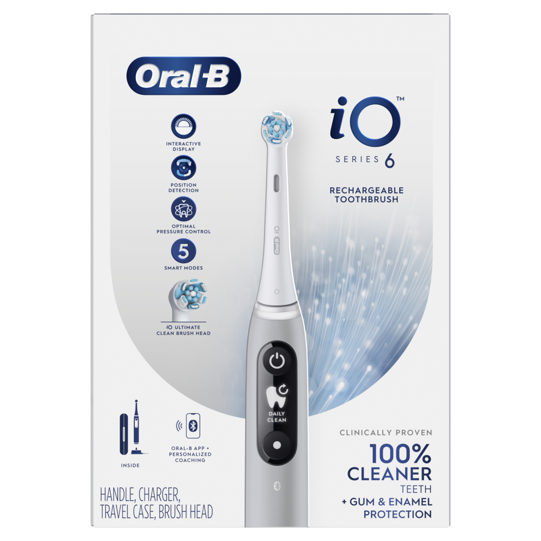 Oral-B iO Series 6 Rechargeable Electric Toothbrush – Curacao
