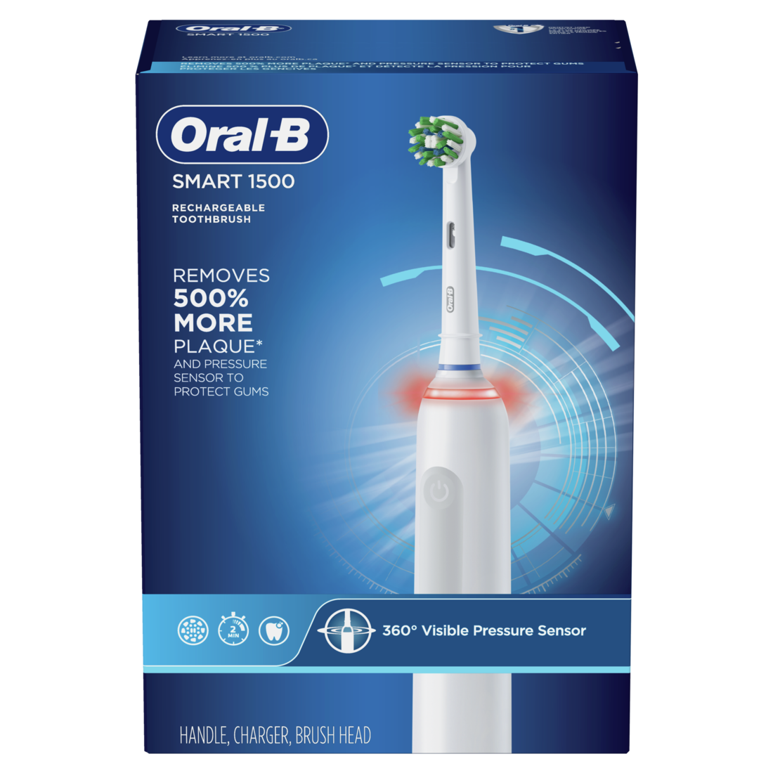 Oral B Smart 1500 power rechargeable Electric toothbrush