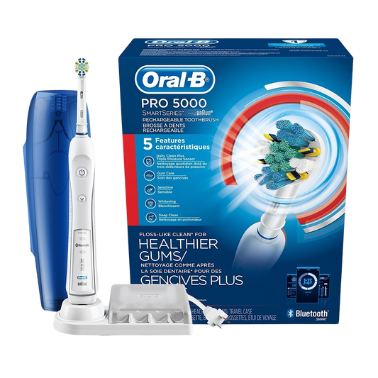 Oral-B Pro 5000 with Bluetooth Technology Electric Rechargeable Toothbrush