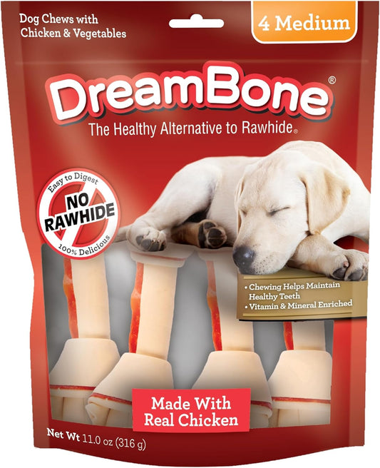 DreamBone Dog Chews – Medium 4pcs