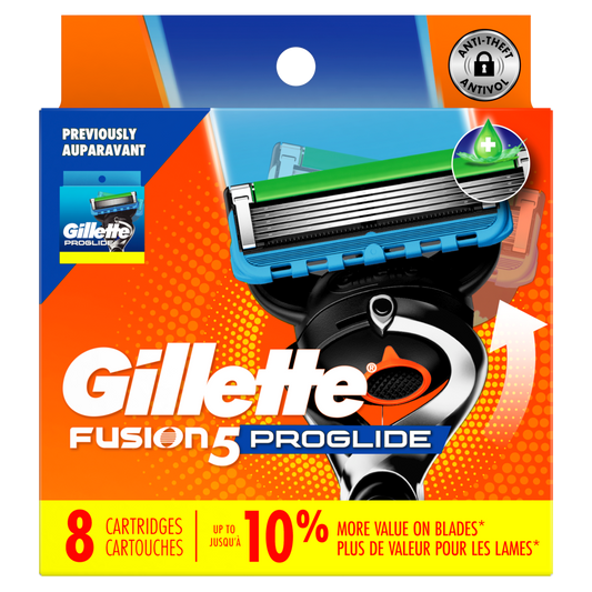 Gillette Fusion ProGlide  Razor Blade Refills – 8 Count